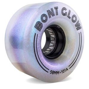 Bont Glow Light Up LED OUTDOOR Roller Skate Wheels Pack of 4